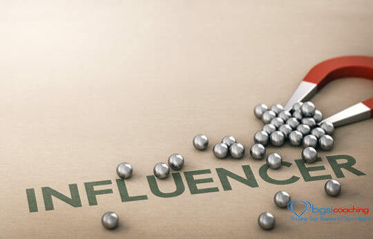 Influencer marketing | magnet attracting metallic balls